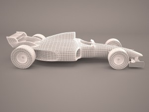 formula one car Modèle 3D