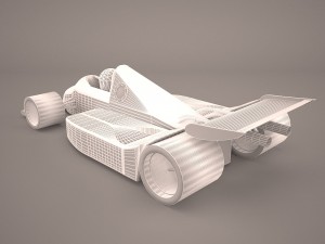 formula one car 3D Model
