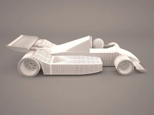 formula one car 3D Model
