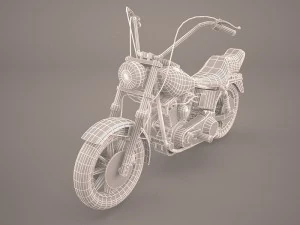 easy rider harley davidson 3D Model