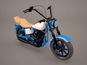 easy rider harley davidson 3D Model