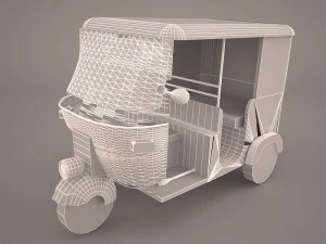 bajaj yakarta Modelo 3D