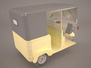 bajaj yakarta Modelo 3D
