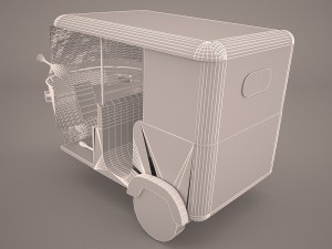 bajaj jakarta 3D Model