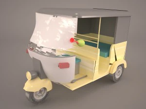 bajaj jakarta Modèle 3D