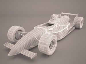 formula one car 3D मॉडल