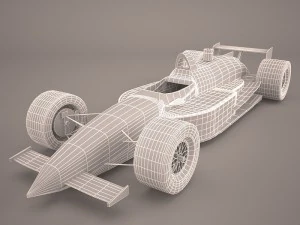 formula one car 3D Model