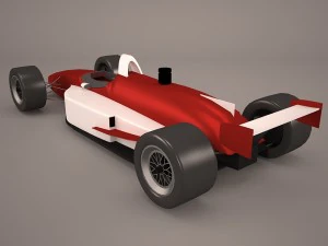 formula one car 3D Model