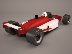 formula one car 3D मॉडल