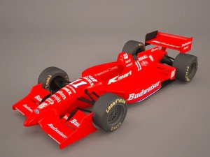vettura di formula uno Modello 3D