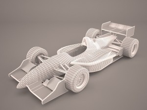formula one car Modelo 3D