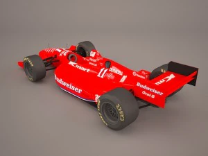 フォーミュラ1の車 3Dモデル