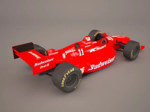 フォーミュラ1の車 3Dモデル