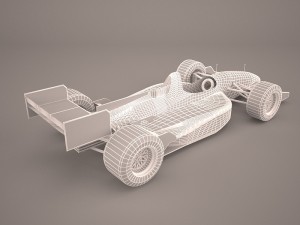 formula one car Modelo 3D