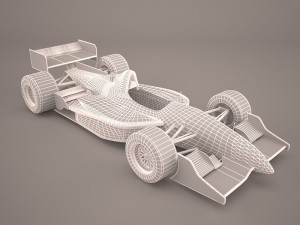 formula one car Modelo 3D