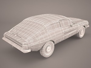 lancia beta montecarlo 1975 3D 모델