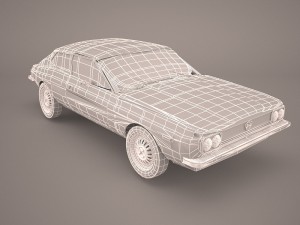 lancia beta montecarlo 1975 3D 모델