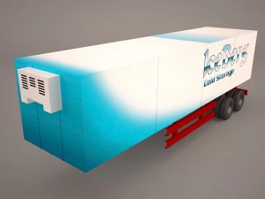 Schmitz Cargobull Anh&auml;nger 3D Modell