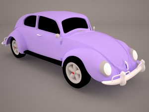 volkswagen beetle 1951 deluxe 3D Model