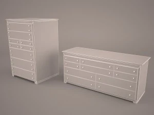 traditional chest 3D Model