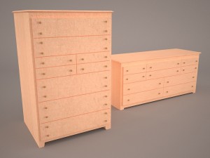 traditional chest 3D Модель