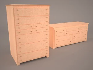 traditional chest 3D Model