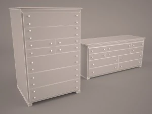 traditional chest 3D Model