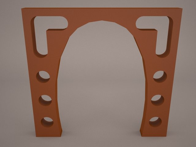 arch chinese Modelo 3D .c4d .max .obj .3ds .fbx .stl .blend 