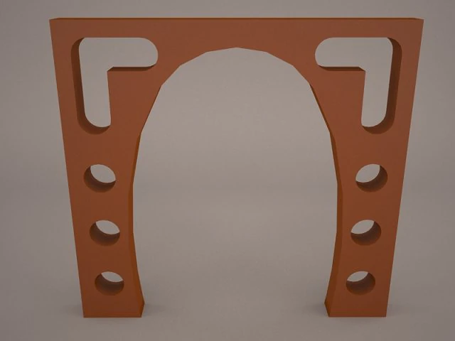 arch chinese 3D Model .c4d .max .obj .3ds .fbx .stl .blend 