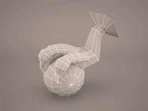 ball claw 3D Model