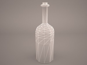 cold brew bottle 3Dモデル