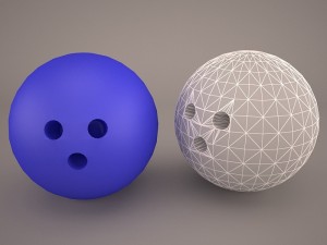 bowling ball 3D Model