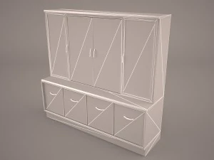 china cabinet 3D Model
