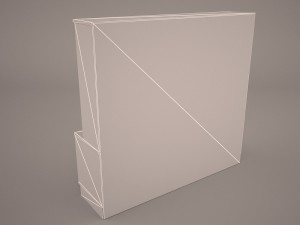 china cabinet 3D 模型