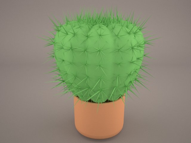 cactus lobivia famatimensis Modelo 3D .c4d .max .obj .3ds .fbx .stl .blend 