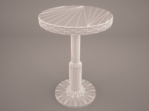 cafehaus tisch 3D 模型