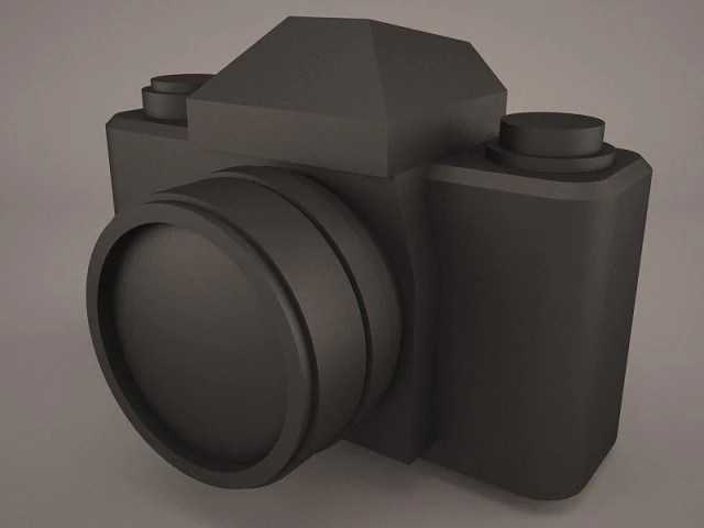 C&acirc;mera de filme 35 mm gen&eacute;rica Modelo 3D .c4d .max .obj .3ds .fbx .stl .blend 