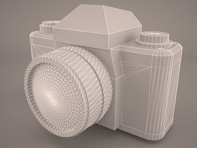 the leica camera Modelo 3D in Foto 3DExport