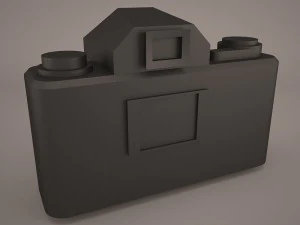 C&acirc;mera de filme 35 mm gen&eacute;rica Modelo 3D