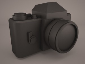 35 mm film camera generic Modelo 3D