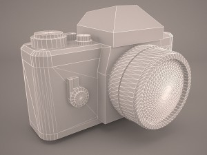 35 mm film camera generic Modelo 3D
