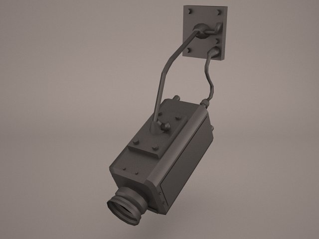 cctv ip security protection camera Modello 3D .c4d .max .obj .3ds .fbx .stl .blend 