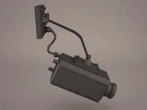 cctv ip security protection camera 3D Model