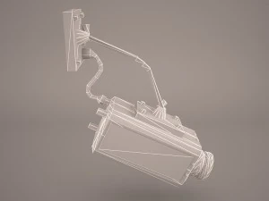cctv ip security protection camera 3D Model