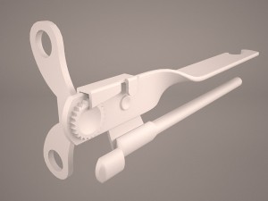 butterfly can opener 3D Model