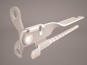 butterfly can opener Modelo 3D