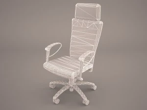 bureaustoelen 3D Model