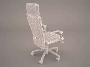 bureaustoelen 3D Model