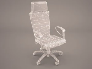 bureaustoelen 3D Model