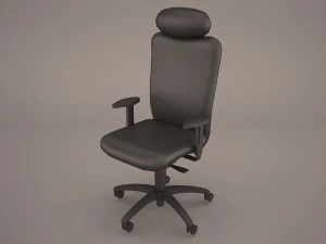 cadeiras de escrit&oacute;rio Modelo 3D